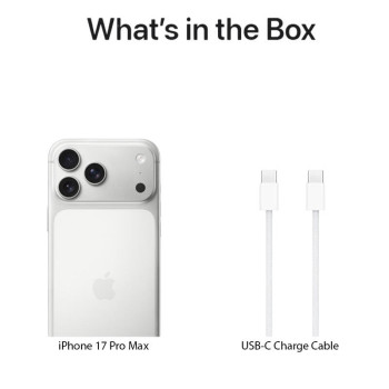 Apple iPhone 17 Pro Max e-SIM Only | 256GB Silver