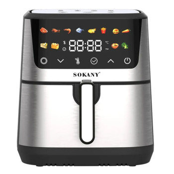 აეროგრილი 9.5ლ ზედა+ქვედა წვა Sokany SK-10066