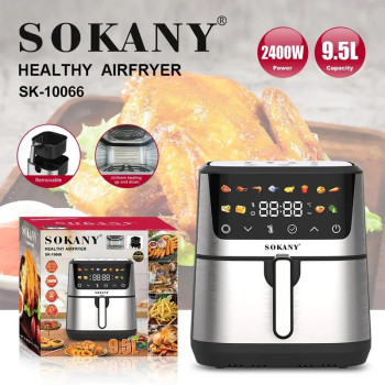 აეროგრილი 9.5ლ ზედა+ქვედა წვა Sokany SK-10066