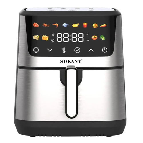 აეროგრილი 9.5ლ ზედა+ქვედა წვა Sokany SK-10066