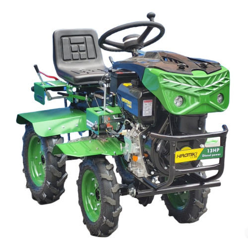 ჰირომიკი BD195E ოთხბორბლიანი სავარძლით (13 HP)